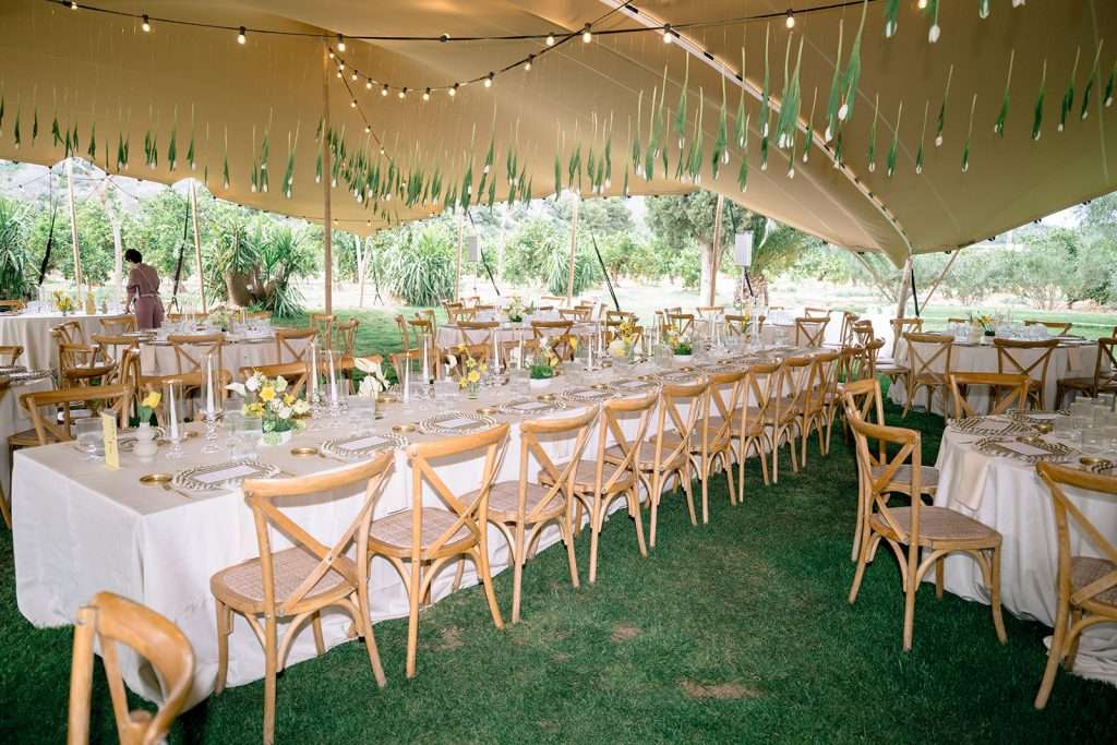 Celebración de boda en Mas Les Lloses, Sagunto

